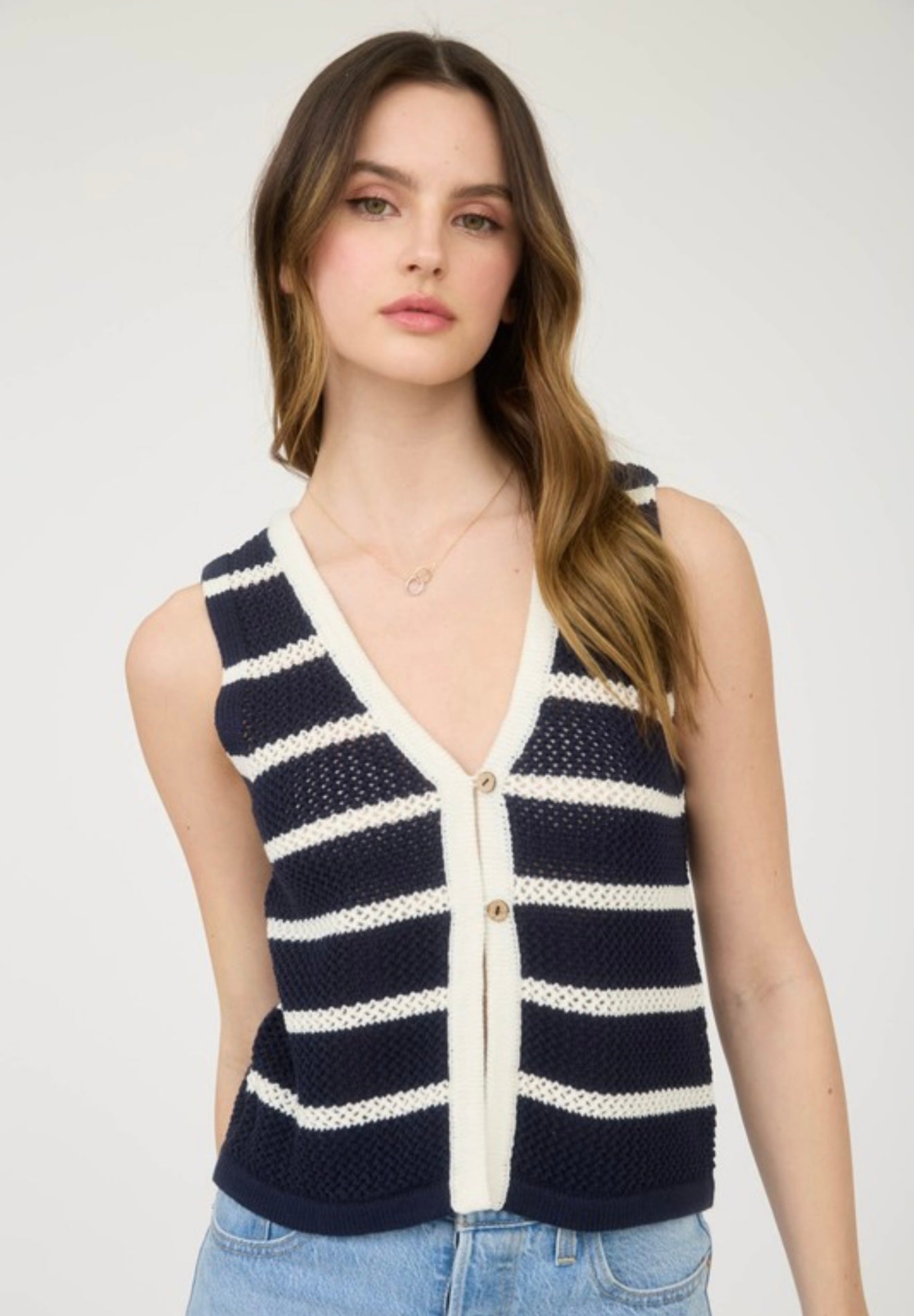 Laurel knit vest