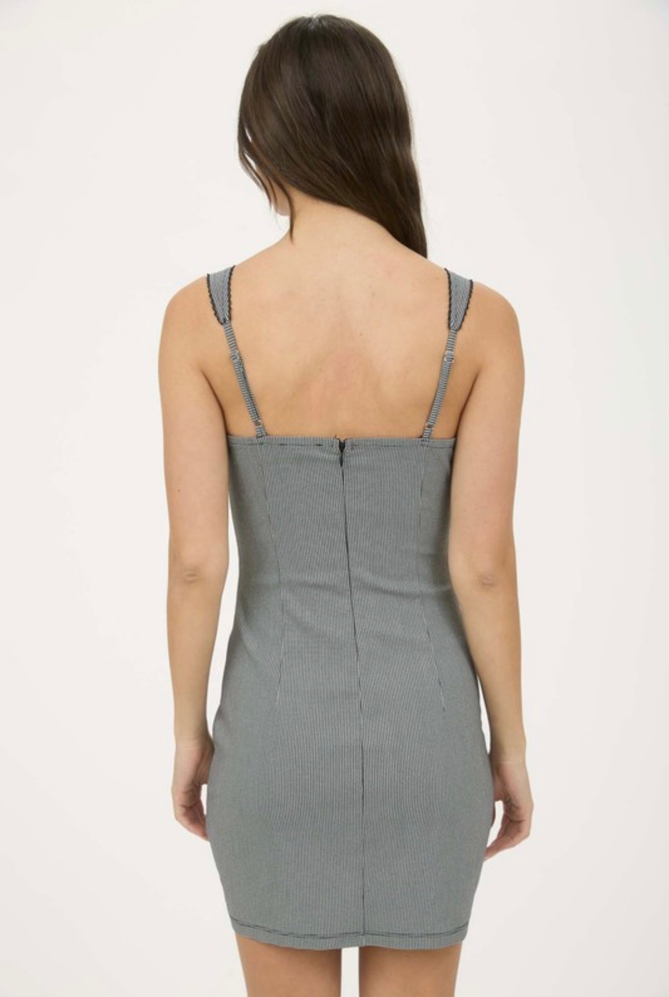 Melanie plaid mini dress