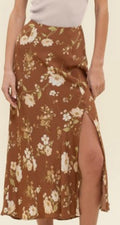 Brooklyn Floral Midi Skirt