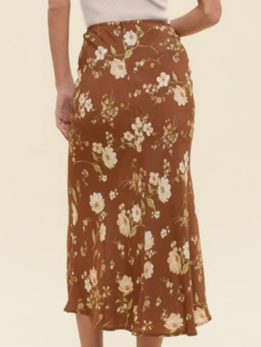 Brooklyn Floral Midi Skirt
