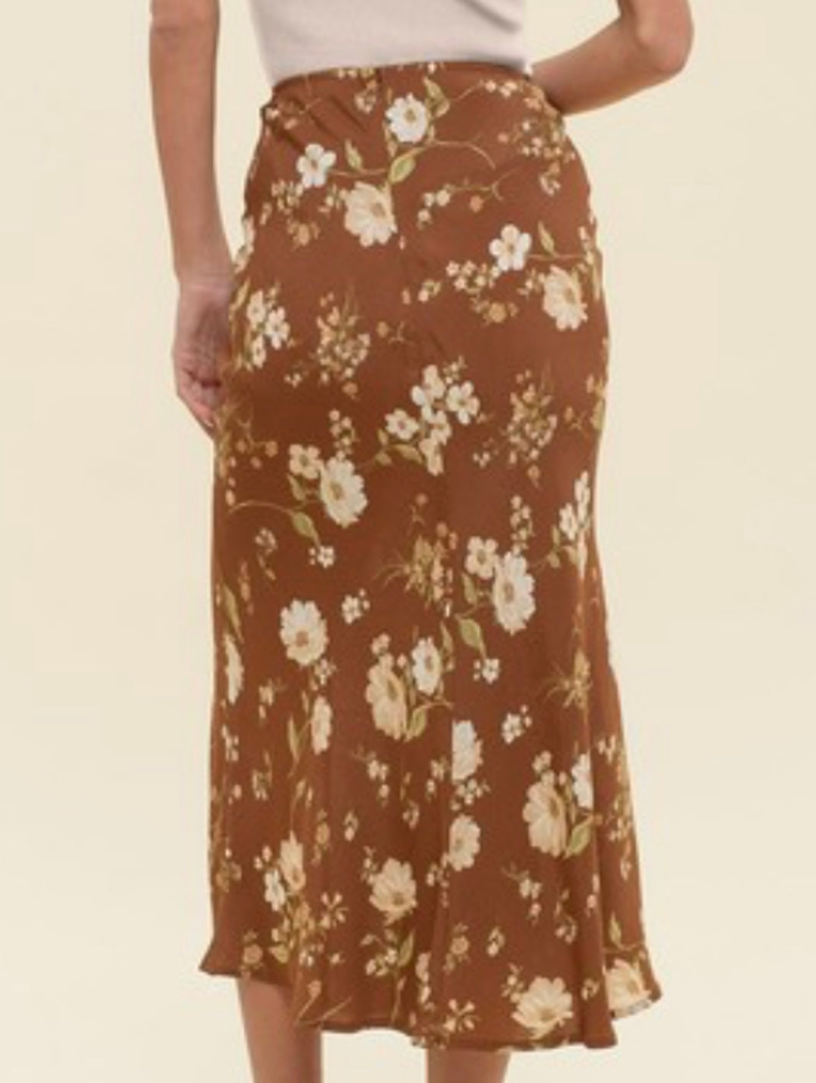 Brooklyn Floral Midi Skirt