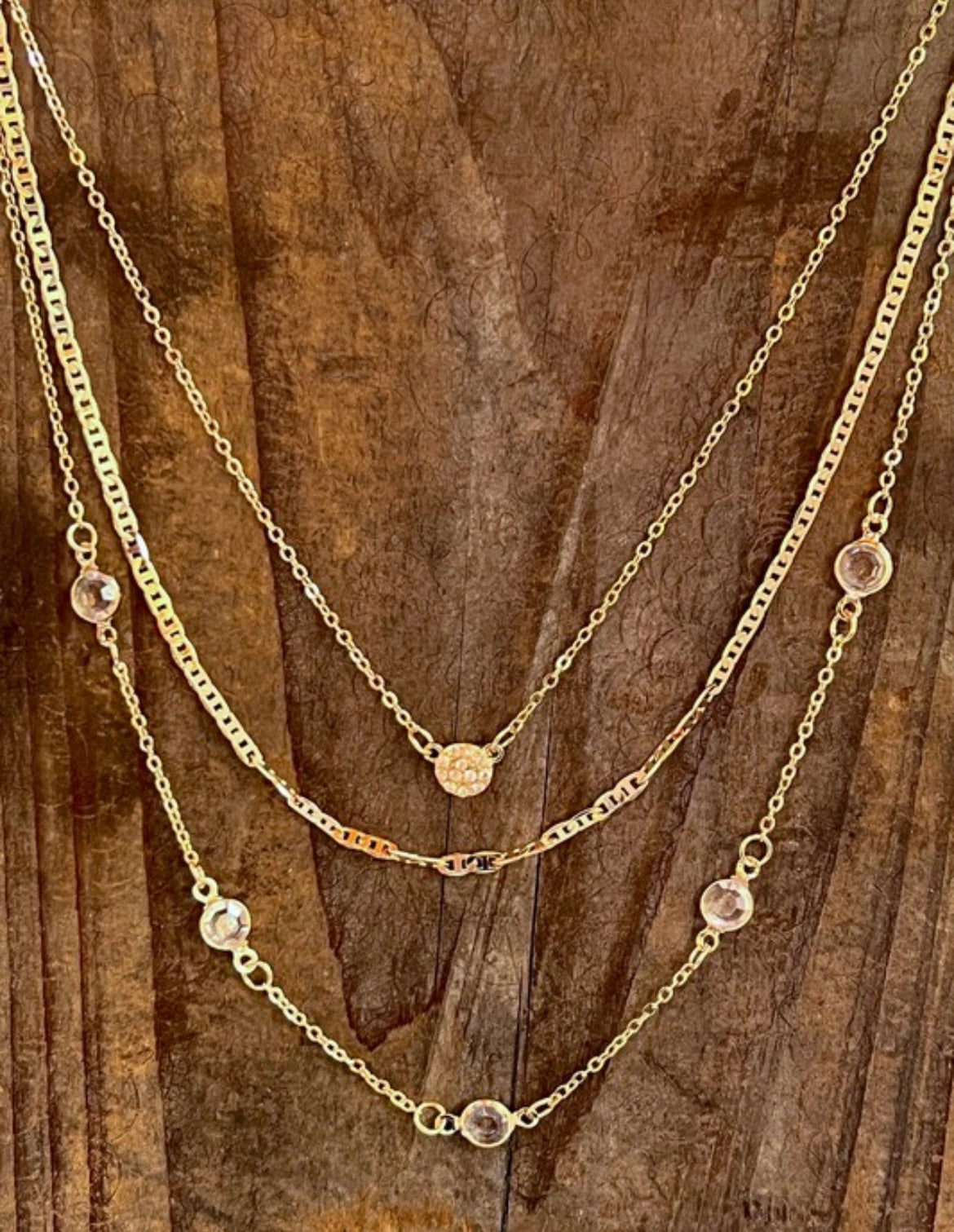 Rita Necklace in Gold