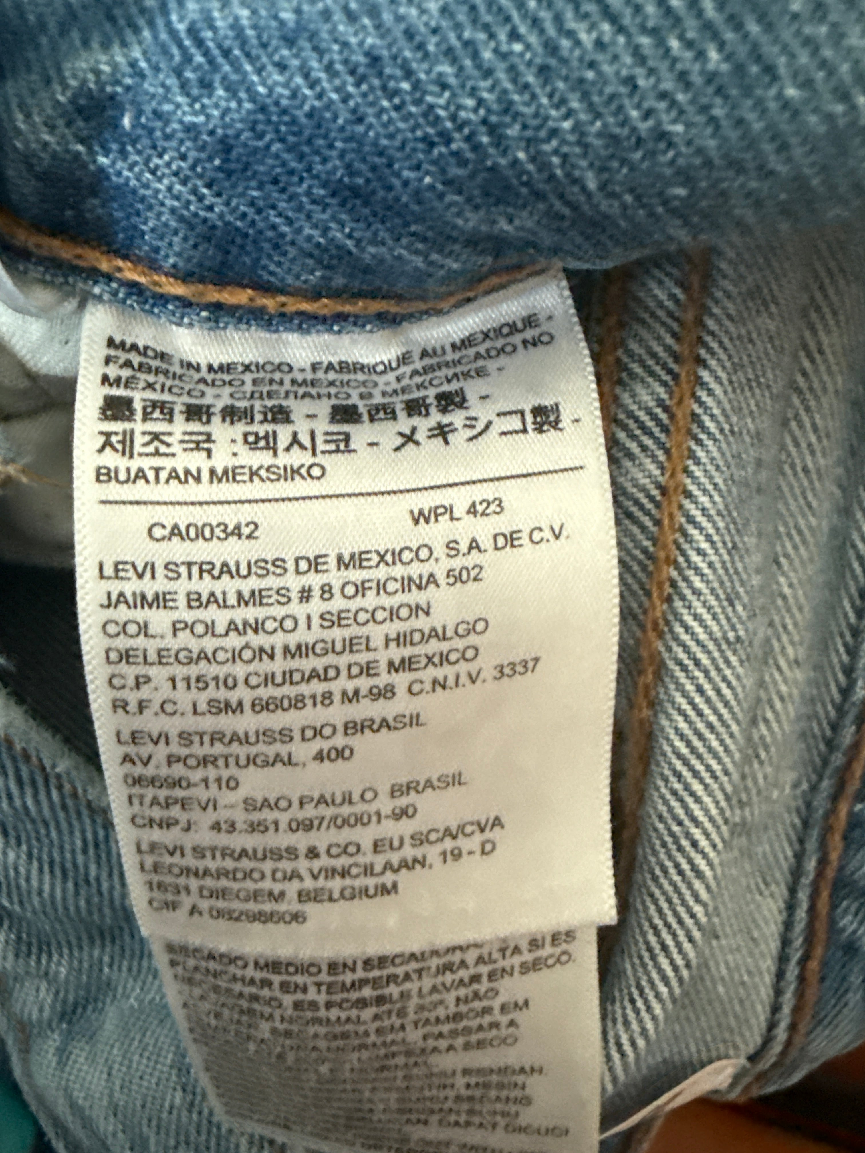 Ruby upcycled Levi's 501 Shorts