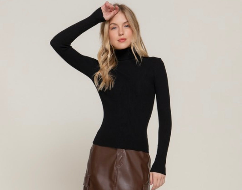 Diane Long Sleeve Turtle Neck