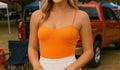 Chasing Sunsets Ribbed Bodysuit