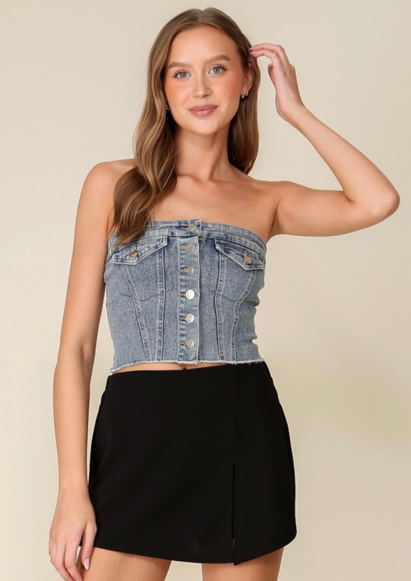 Sonnie denim top