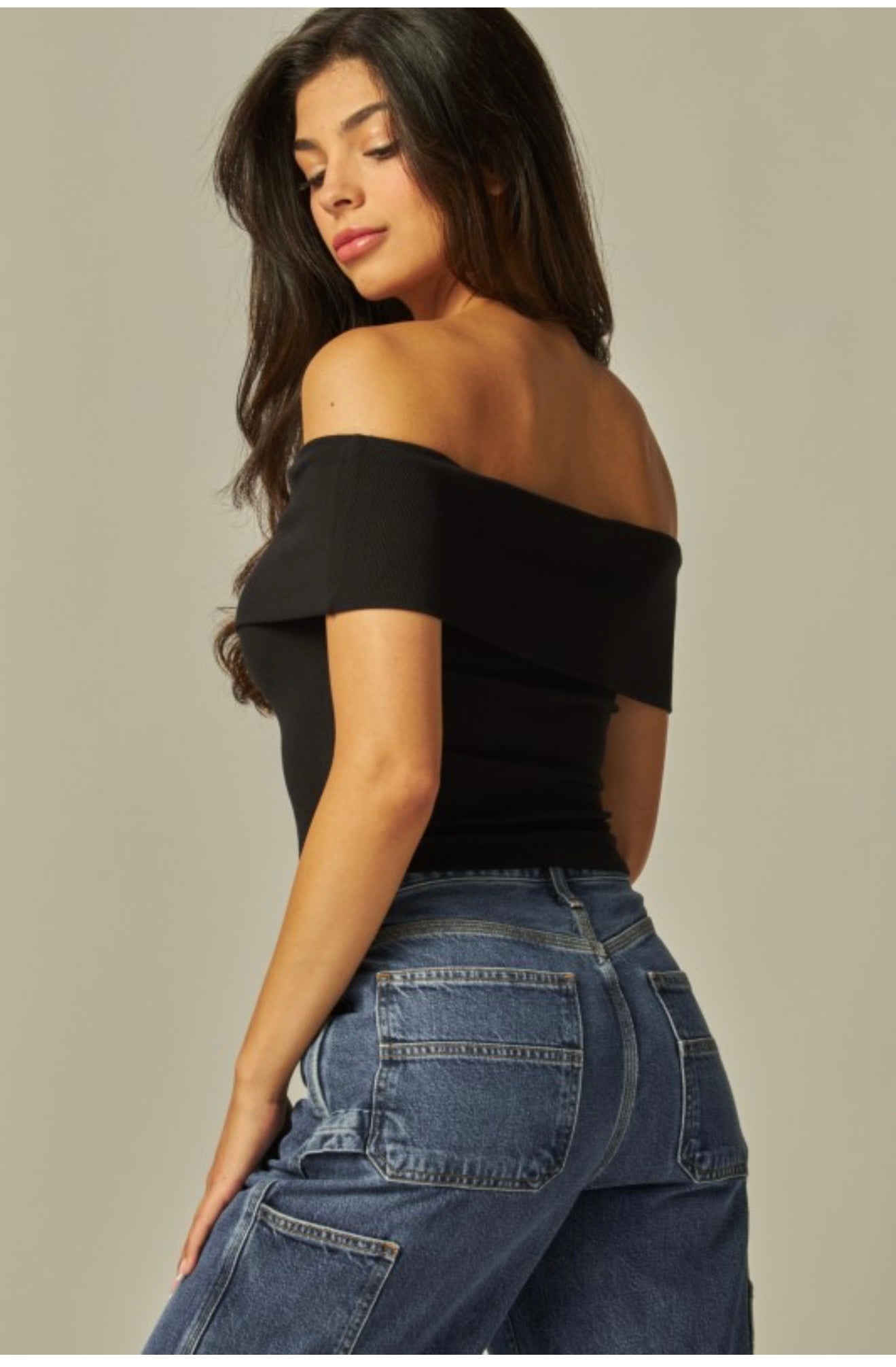 Staci off shoulder top