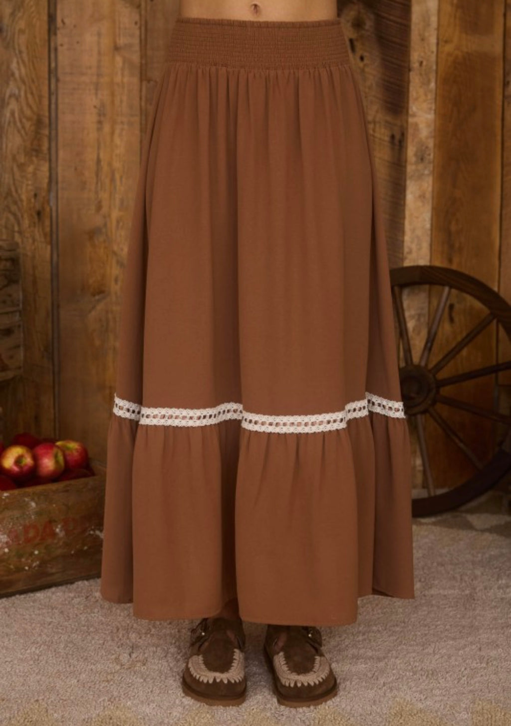 Camilla midi skirt