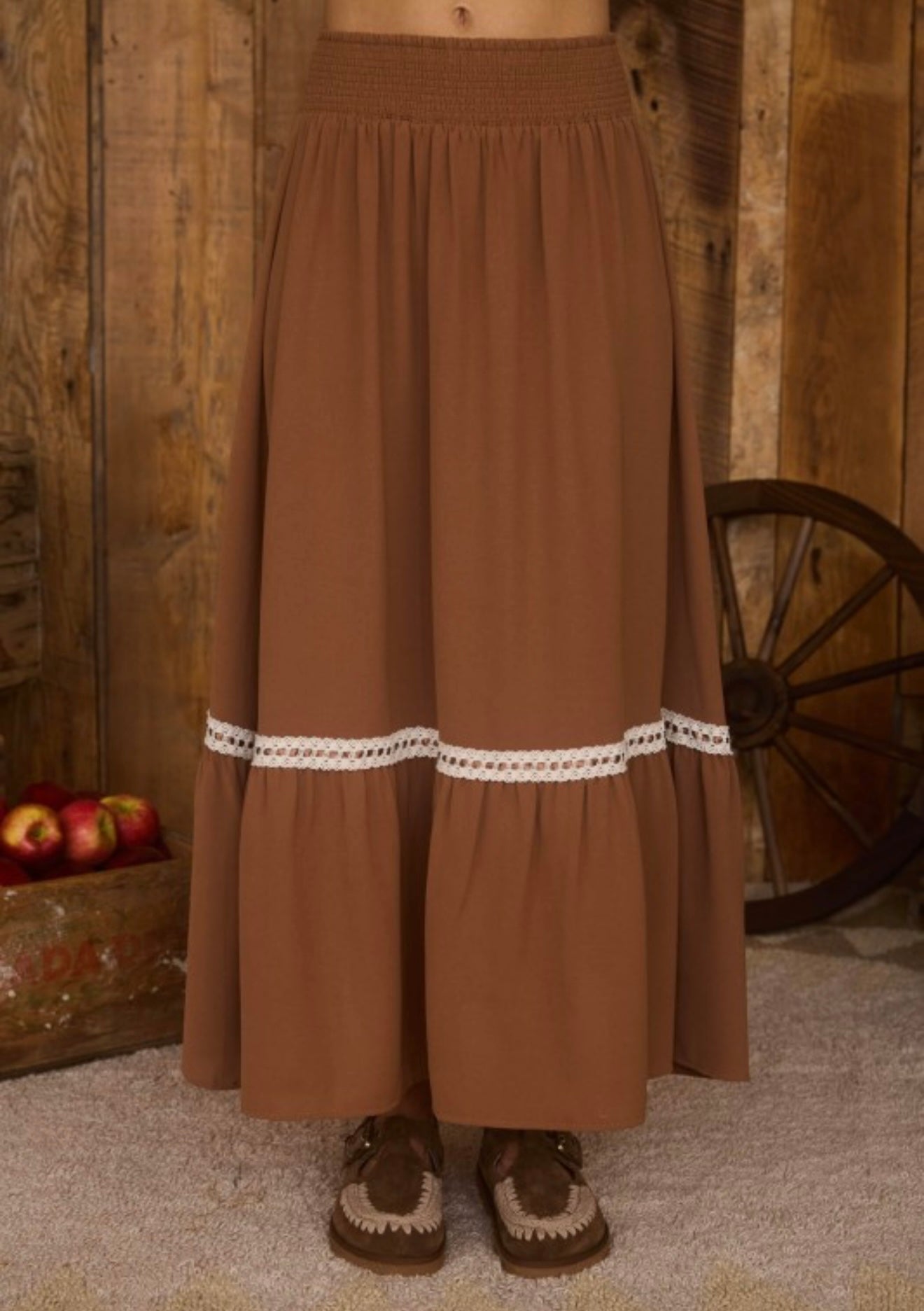 Camilla midi skirt
