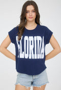 Florida sweater knit tee