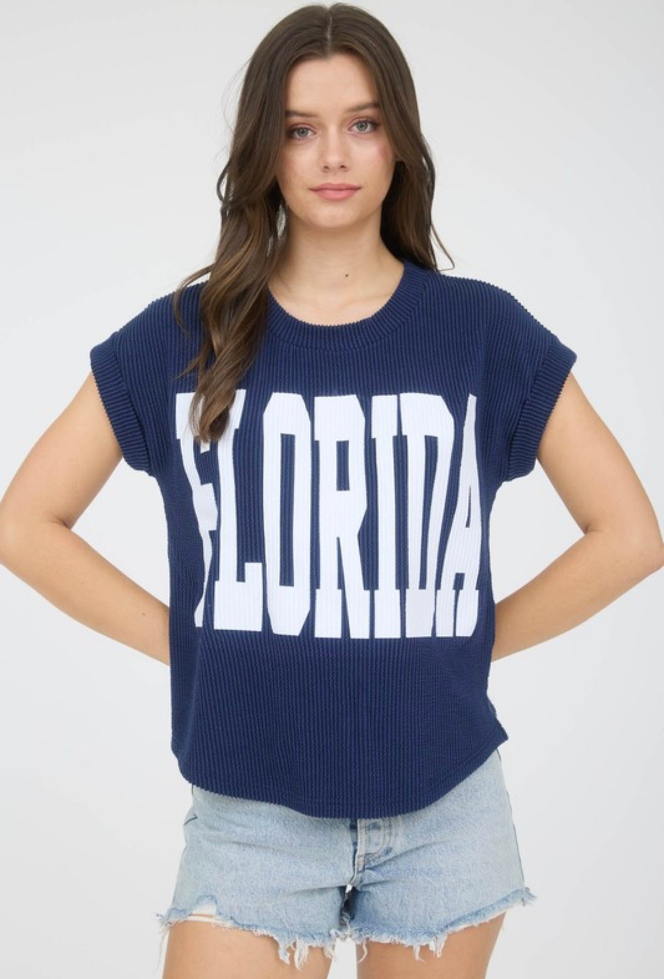 Florida sweater knit tee