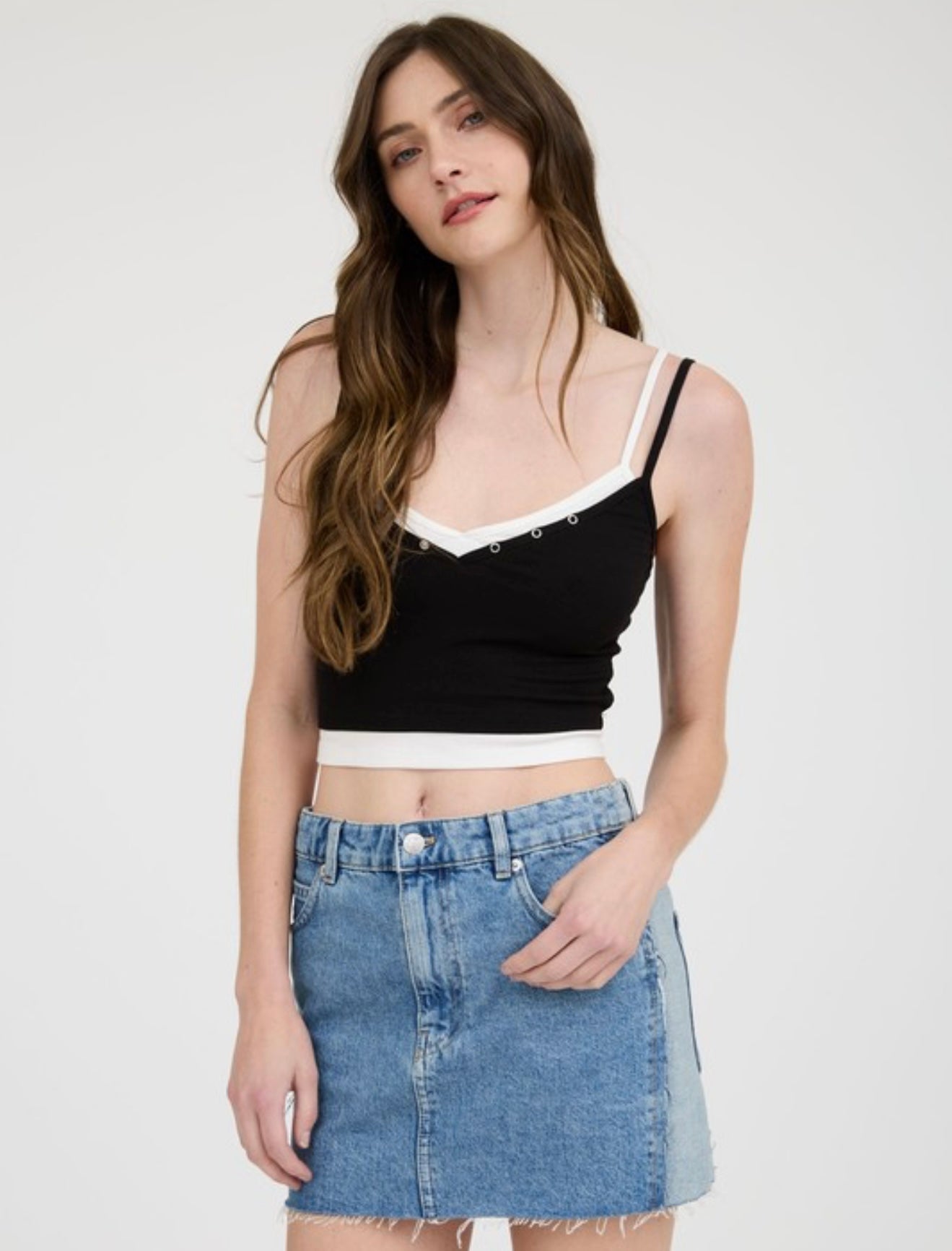 Alexis layered tank