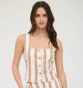 Claire striped top