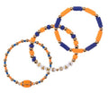 Gator game day beaded stack