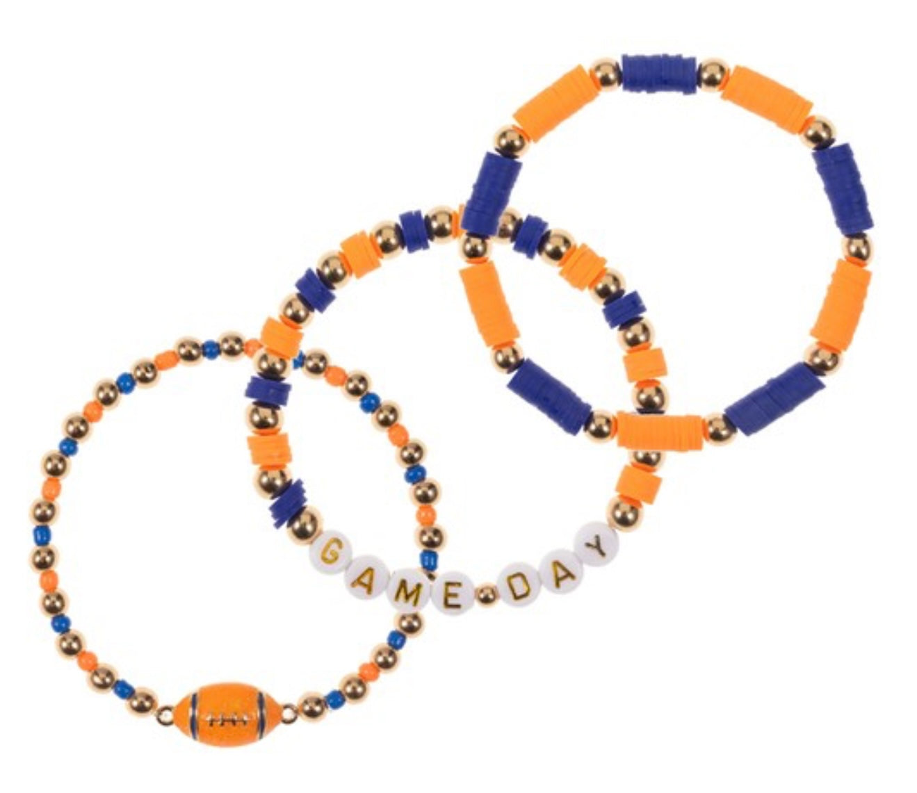 Gator game day beaded stack