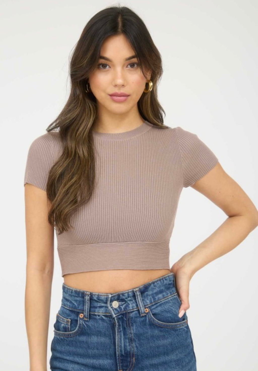 Adaline cropped sweater