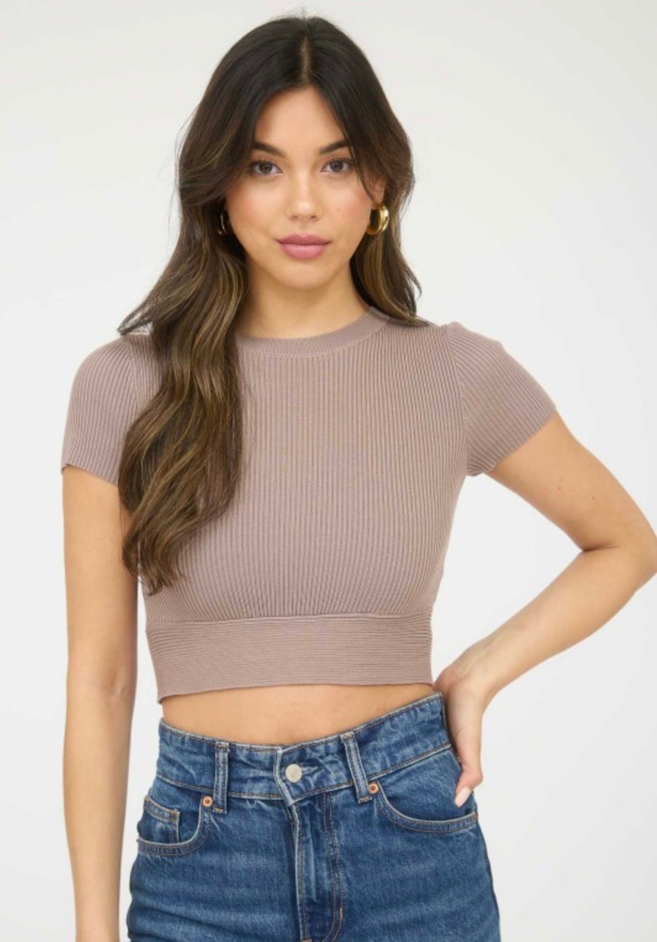 Adaline cropped sweater