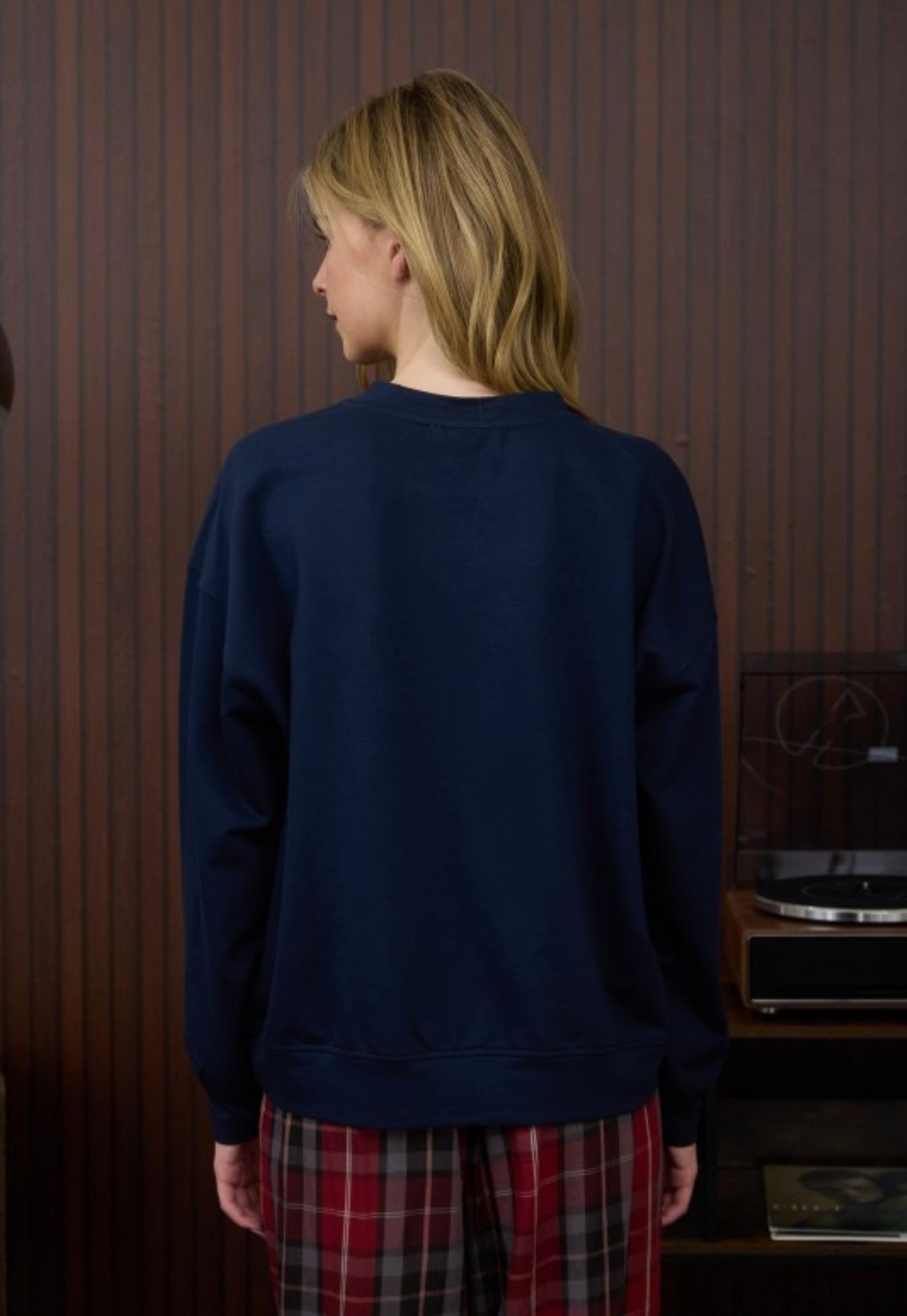 Sadie teddy embroidered top