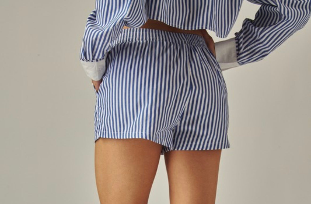 Cressida pinstripe boxer shorts