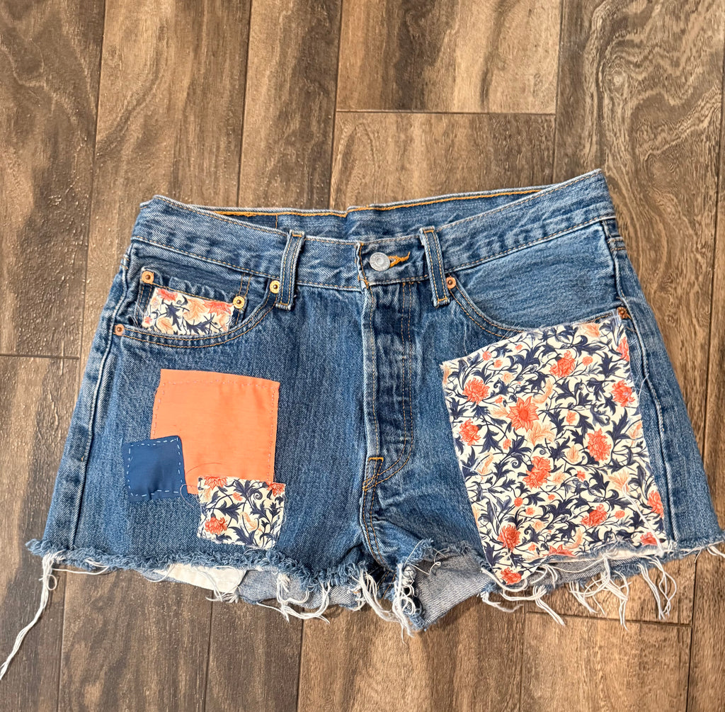 Conley Upcycled Vintage Levi's 501 Shorts