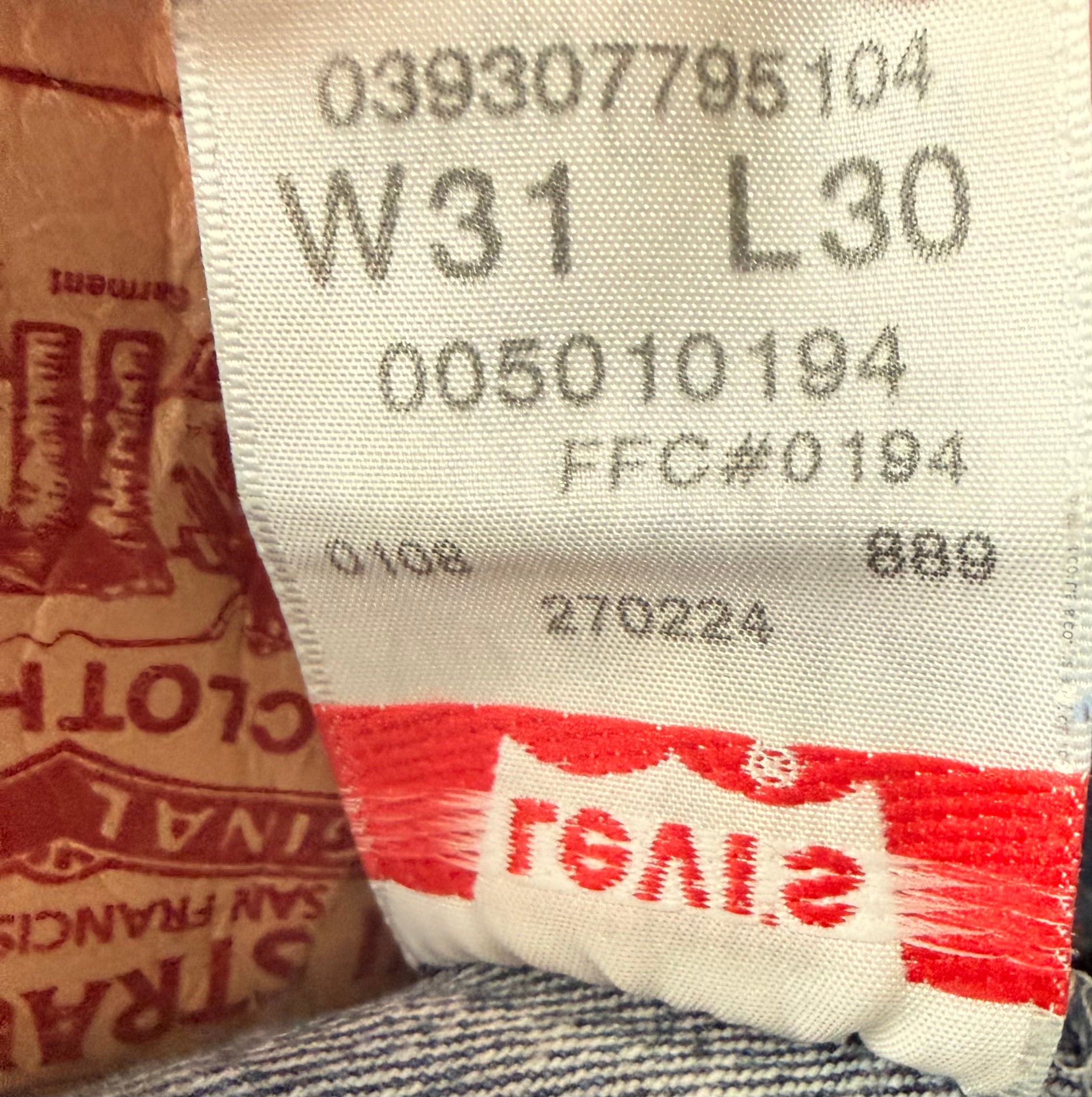 Conley Upcycled Vintage Levi's 501 Shorts