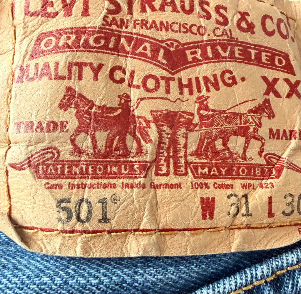 Conley Upcycled Vintage Levi's 501 Shorts
