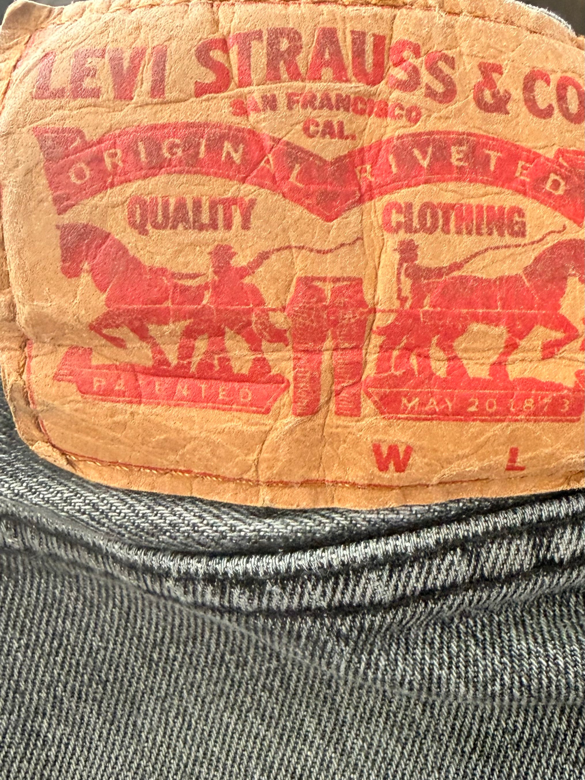 Paisley Upcycled Vintage Levi's 501 Shorts