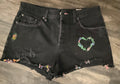 Kari upcycled Free People shorts
