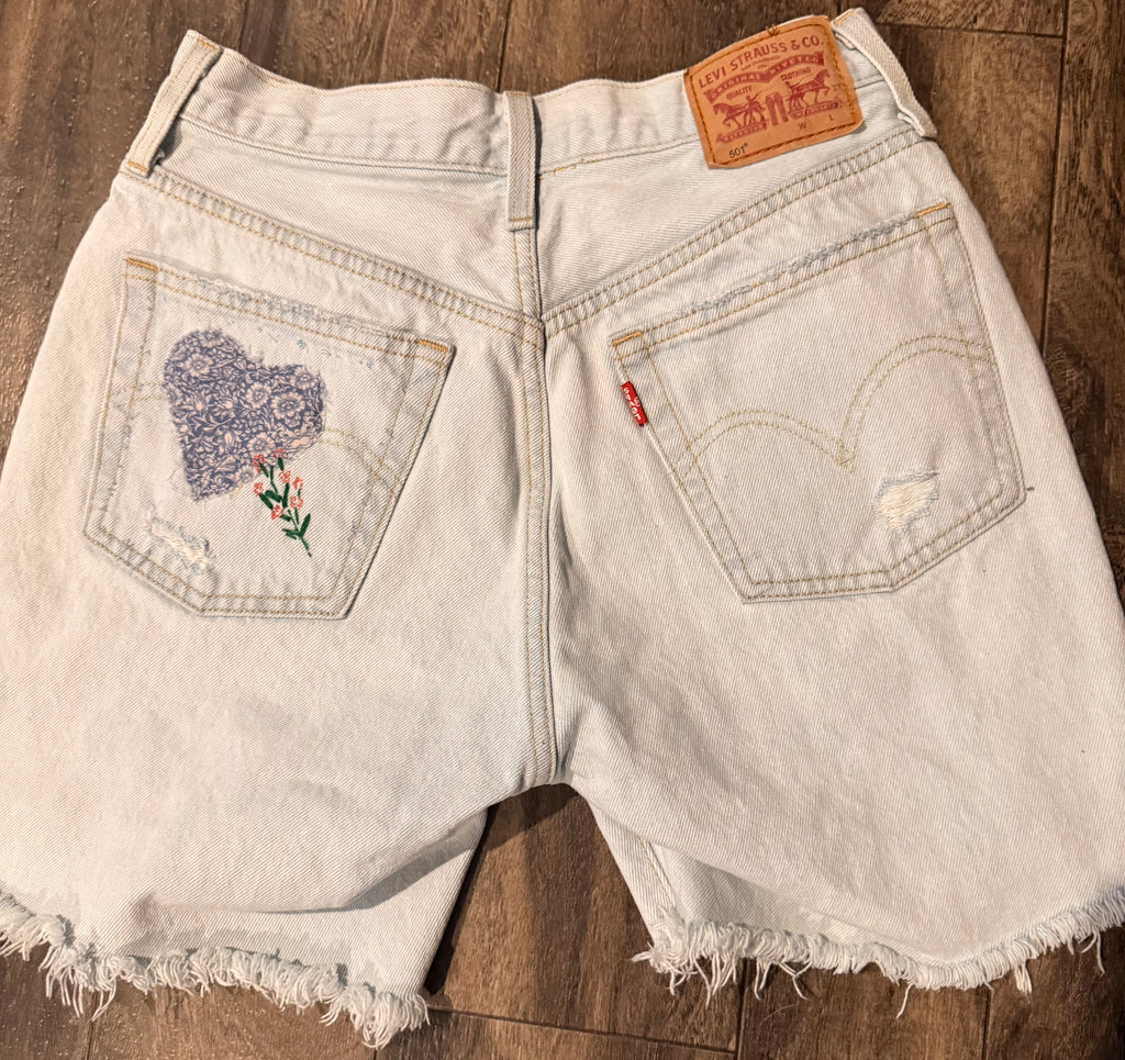 Maise upcycled light wash 501 Levi's