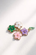 HIBISCUS FLOWER ENAMEL CHARM