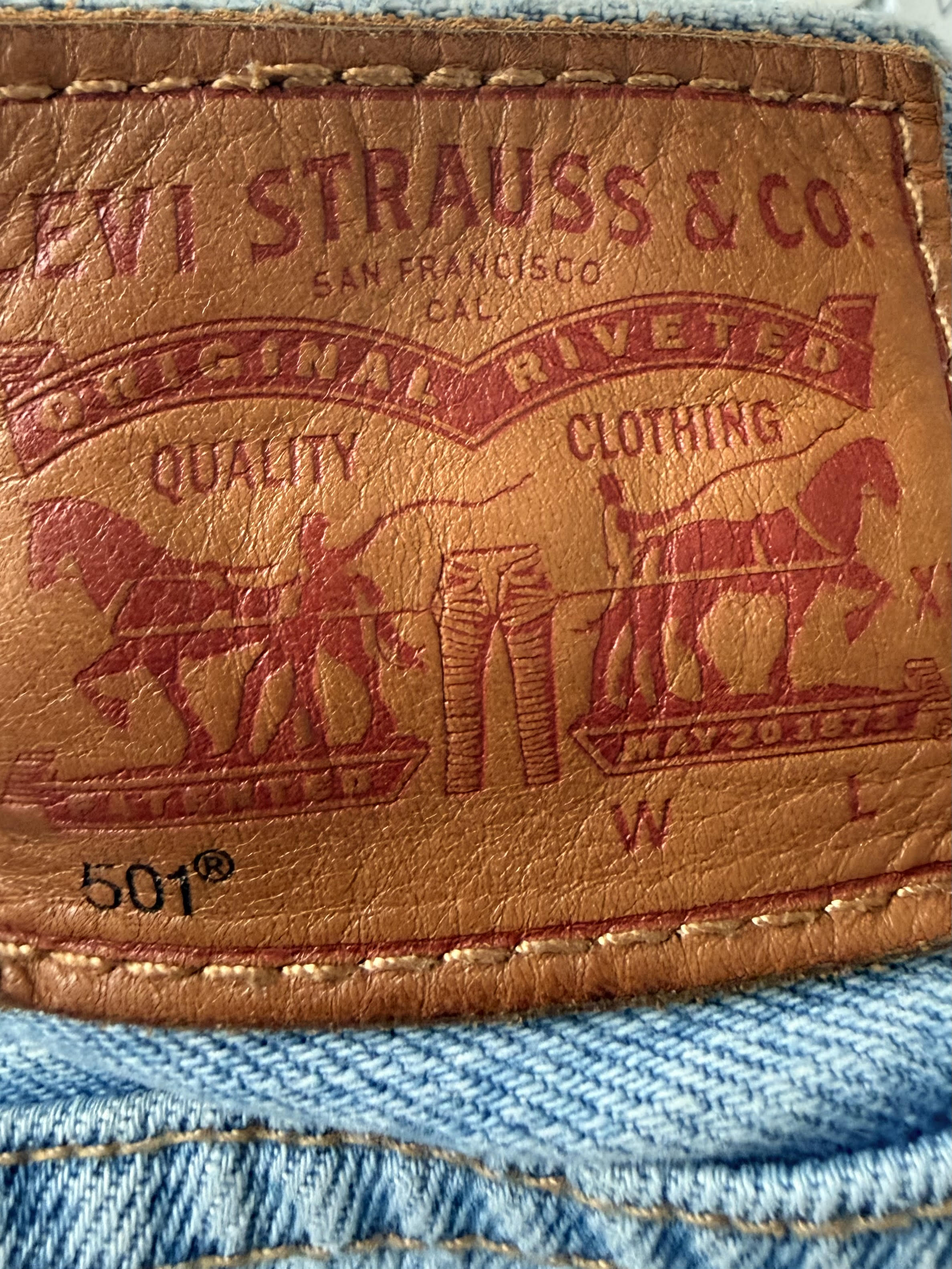 Misti Upcycled Levi's 501 Shorts
