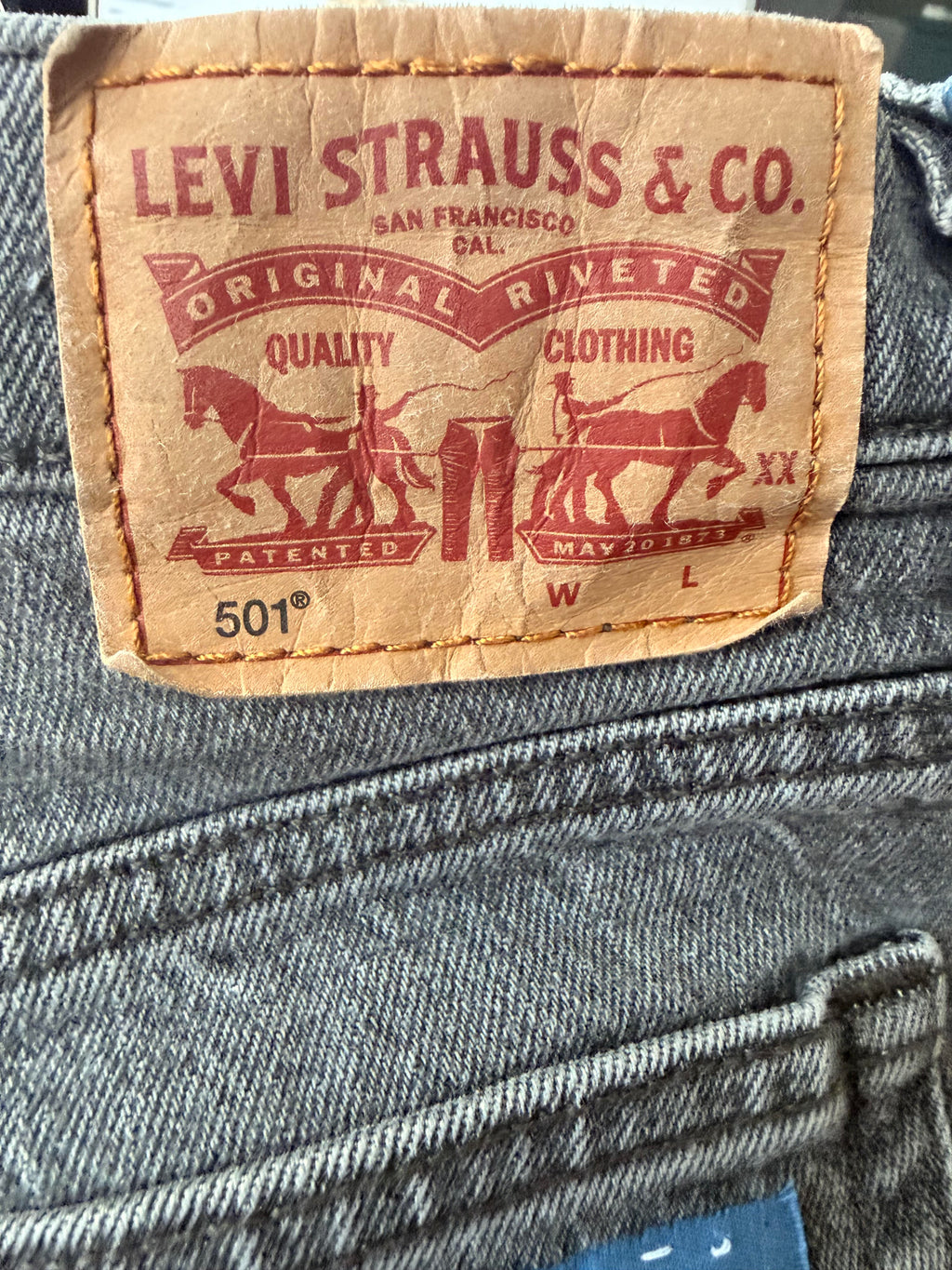 Andi Upcycled Levi's 501 Shorts