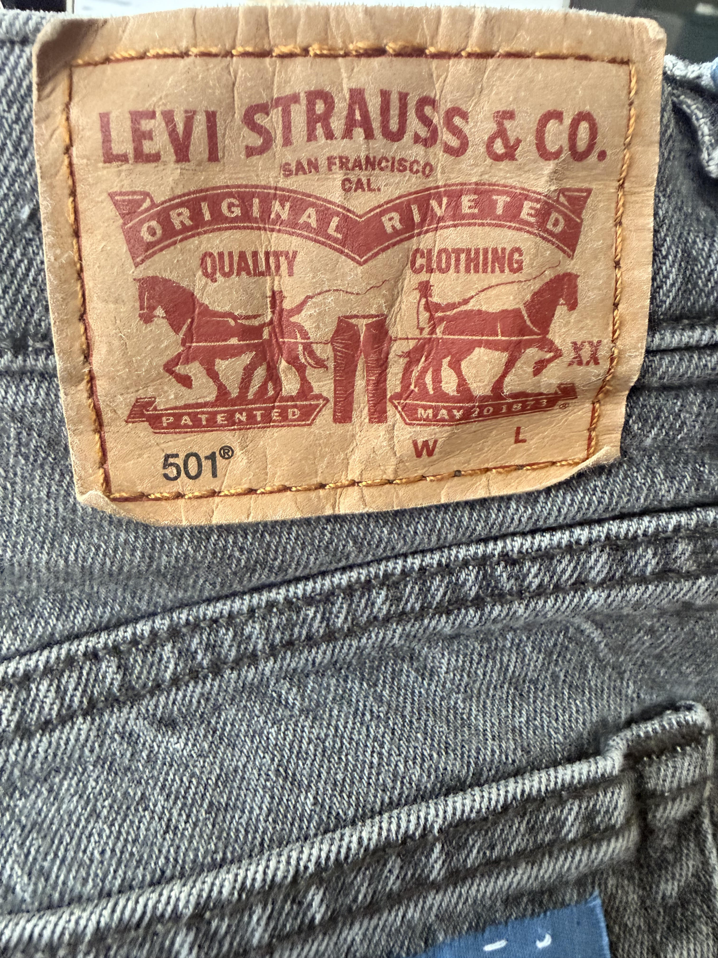 Andi Upcycled Levi's 501 Shorts