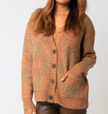 Danielle Checkered Grandpa Cardigan
